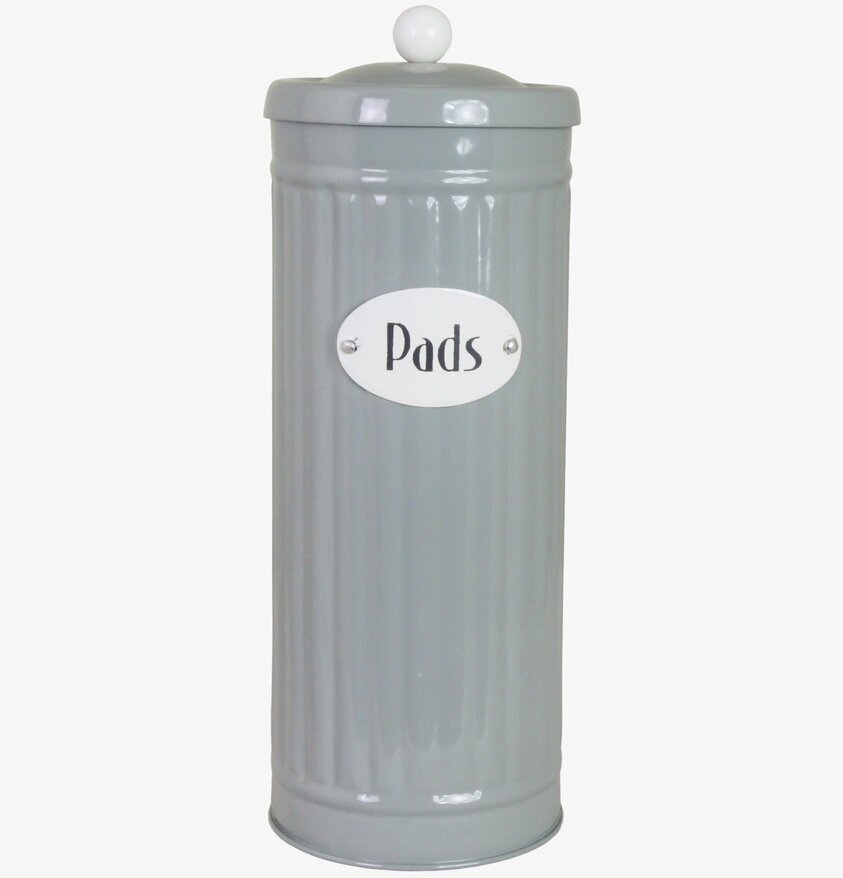 Plåtburk Hugo Pads Grön Strömshaga Plåtburkar Metallburkar