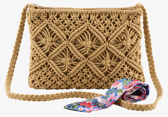 Axelremsväska Makramé Derriére la porte Väskor