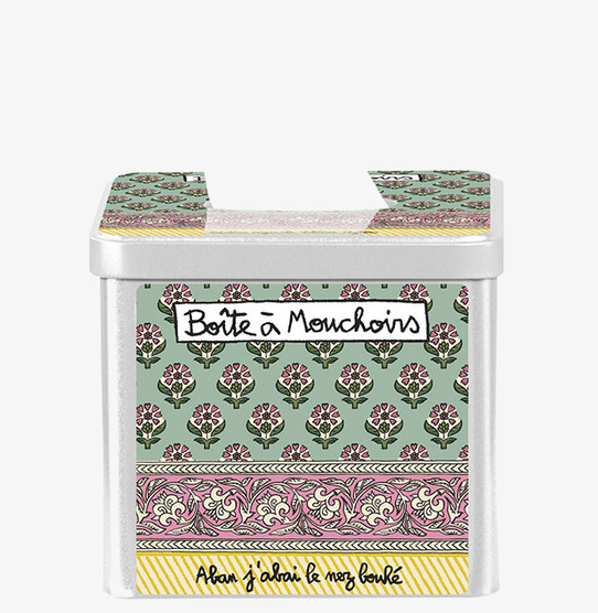 Plåtburk Servetter Derriére la porte Plåtburkar Metallburkar