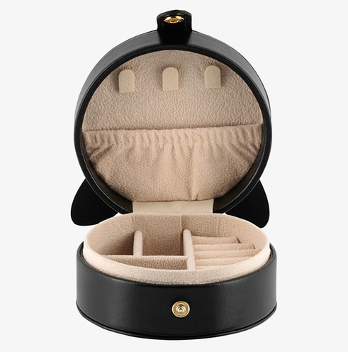 Smyckesskrin Katt Svart Derriére la porte Smyckeshängare Smyckesträd