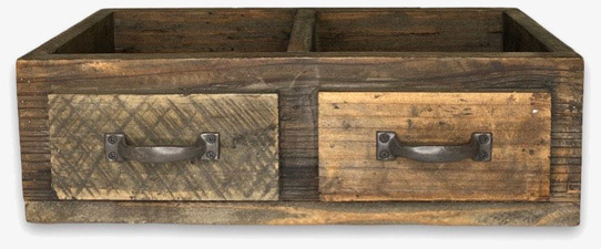 Förvaringslåda 2 Fack Miljögården Förvaringslådor och korgar Boxar Förvaringsboxar Porslinsboxar Trälådor Smyckesboxar i porslin Förvaringsbrickor Murstensformar