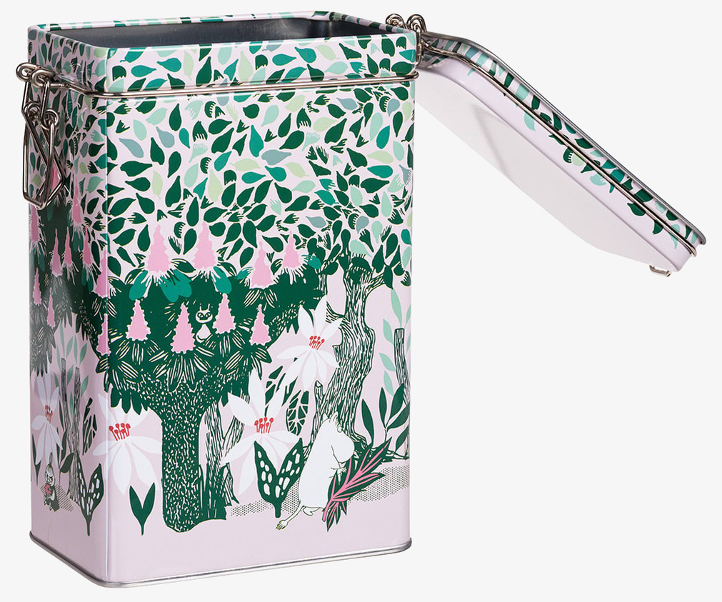 Plåtburk Kaffe - Vårkastanj Moomin by Martinex Plåtburkar Metallburkar