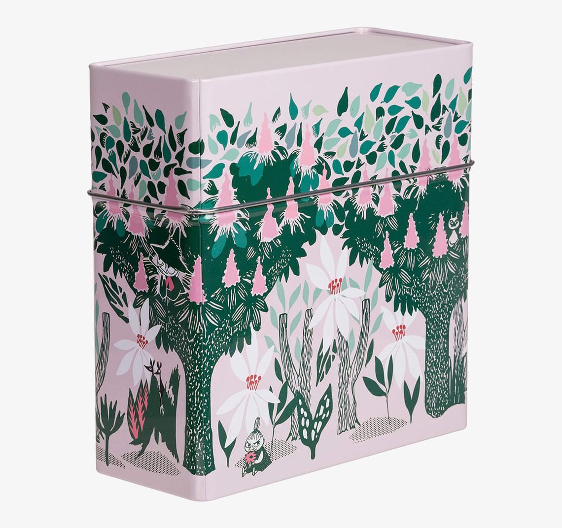 Plåtburk Kaffefilter - Vårkastanj Moomin by Martinex Plåtburkar Metallburkar