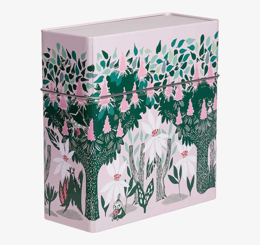 Plåtburk Kaffefilter - Vårkastanj Moomin by Martinex Plåtburkar Metallburkar