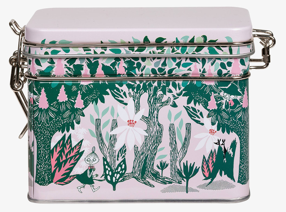 Plåtburk Te - Vårkastanj Moomin by Martinex Plåtburkar Metallburkar