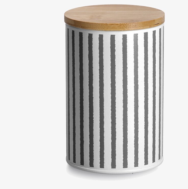 Plåtburk Classic Stripe Zeller Plåtburkar Metallburkar