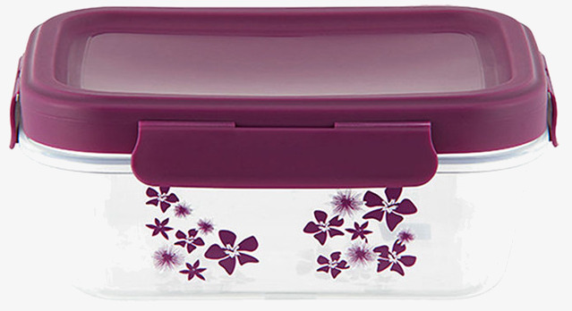 Lunchbox Fleurs Exotiques Derriére la porte Skålar att äta ur tilltugg Såskannor/Vispskål Skål servering Matlådor Förvaring