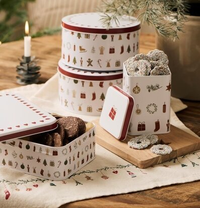 Plåtburk My Nostalgic Christmas Rund IB Laursen Plåtburkar Metallburkar