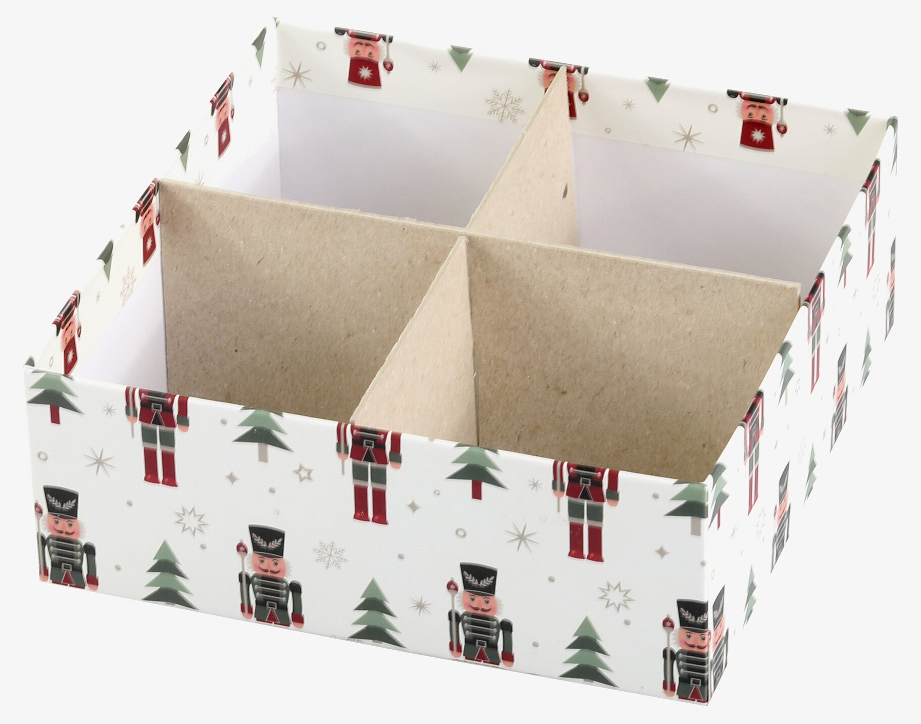 Förvaringsask 3-Pack Nötknäppare Chic Antique Förvaringslådor och korgar Boxar Förvaringsboxar Porslinsboxar Trälådor Smyckesboxar i porslin Förvaringsbrickor