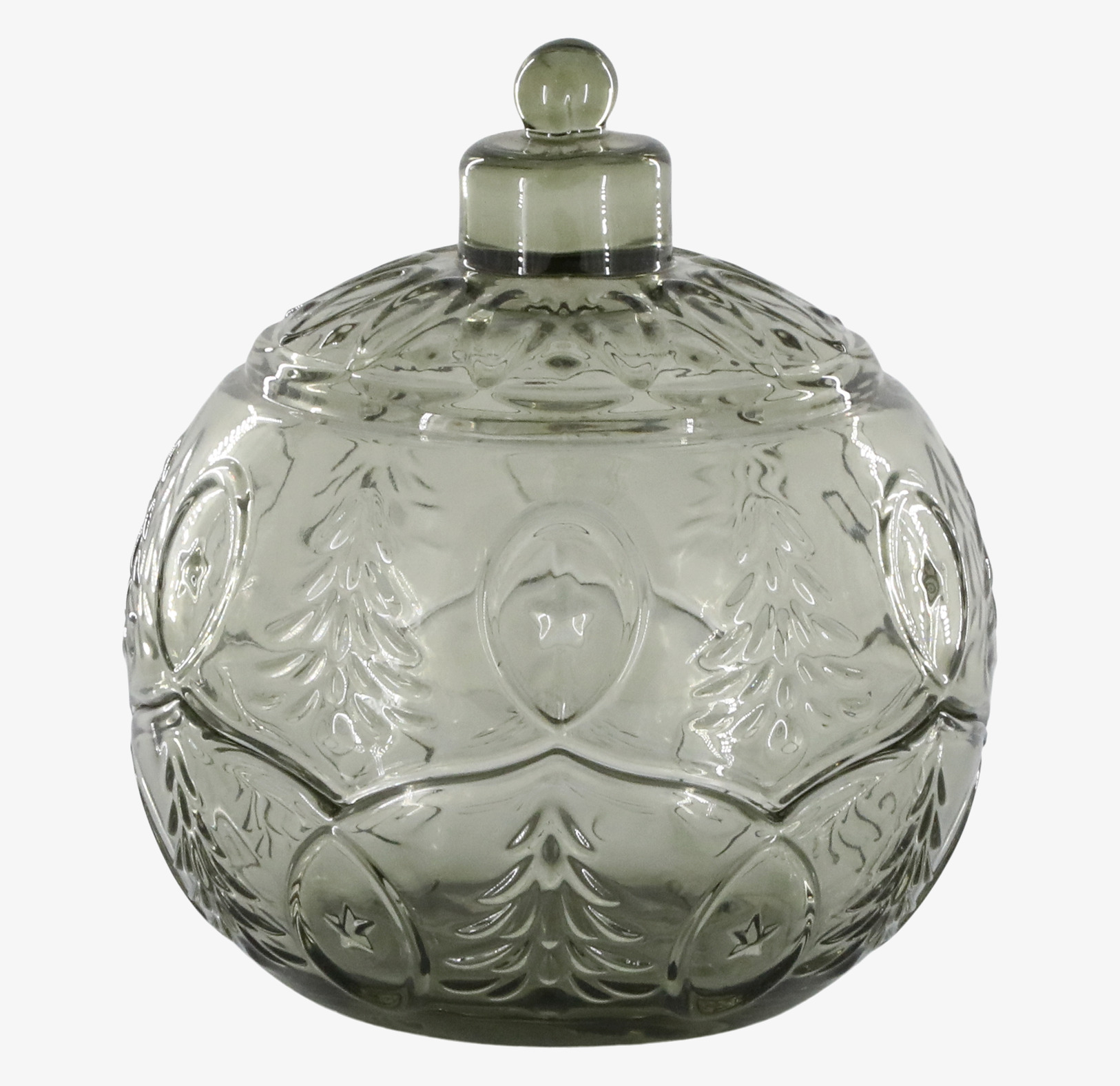 Glasburk Julkula Oliv Chic Antique Glasburkar