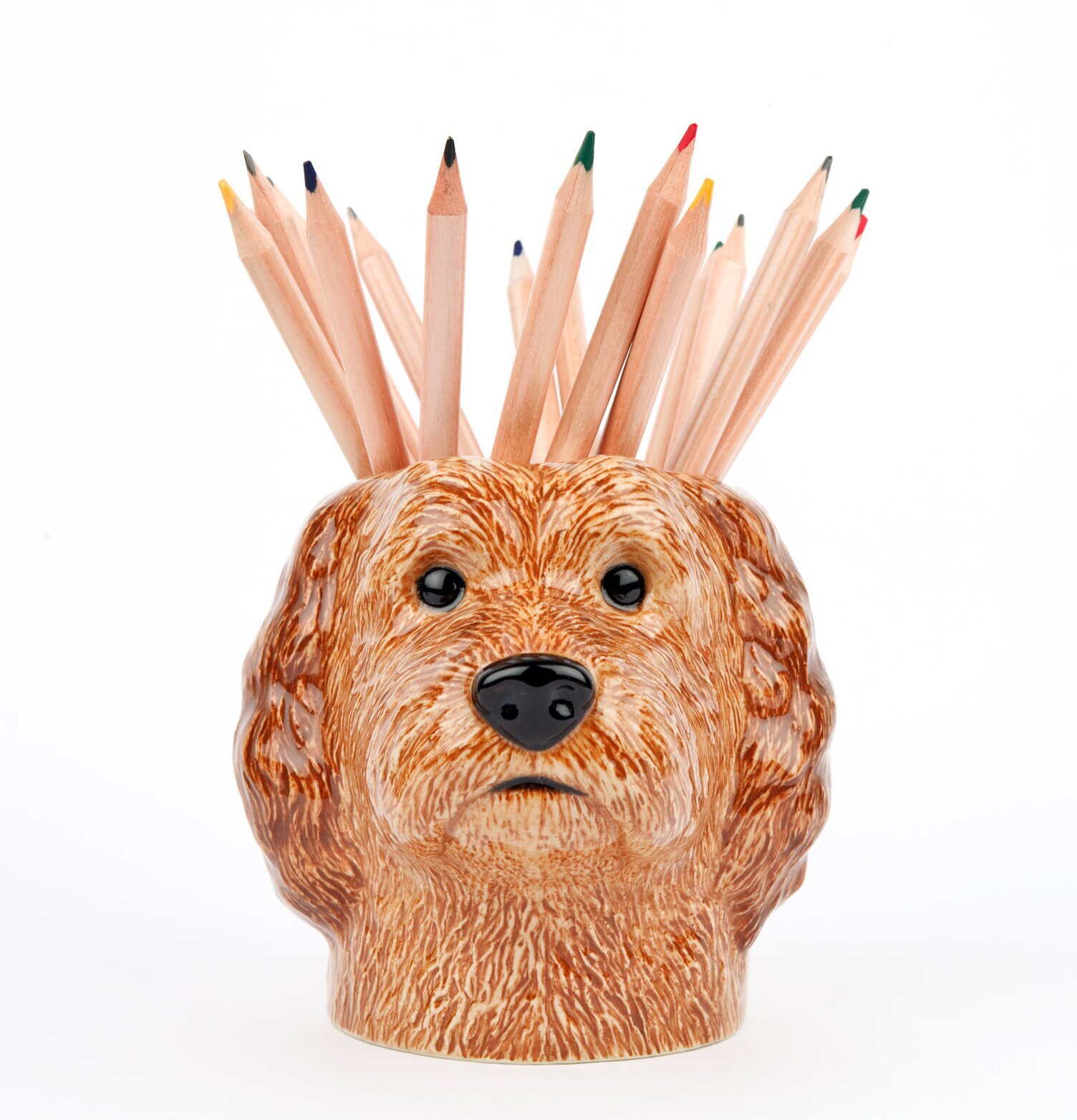 Förvaringsburk/Kruka Keramik Cockapoo Quail Ceramics Förvaringsburkar i stengods