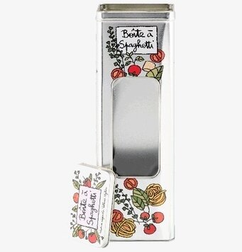 Plåtburk Spagetti Derriére la porte Plåtburkar Metallburkar