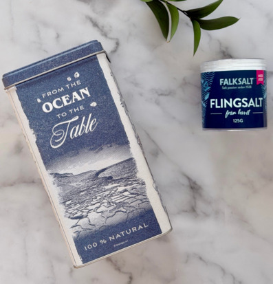 Plåtburk Salt Bromma Kortförlag Plåtburkar Metallburkar