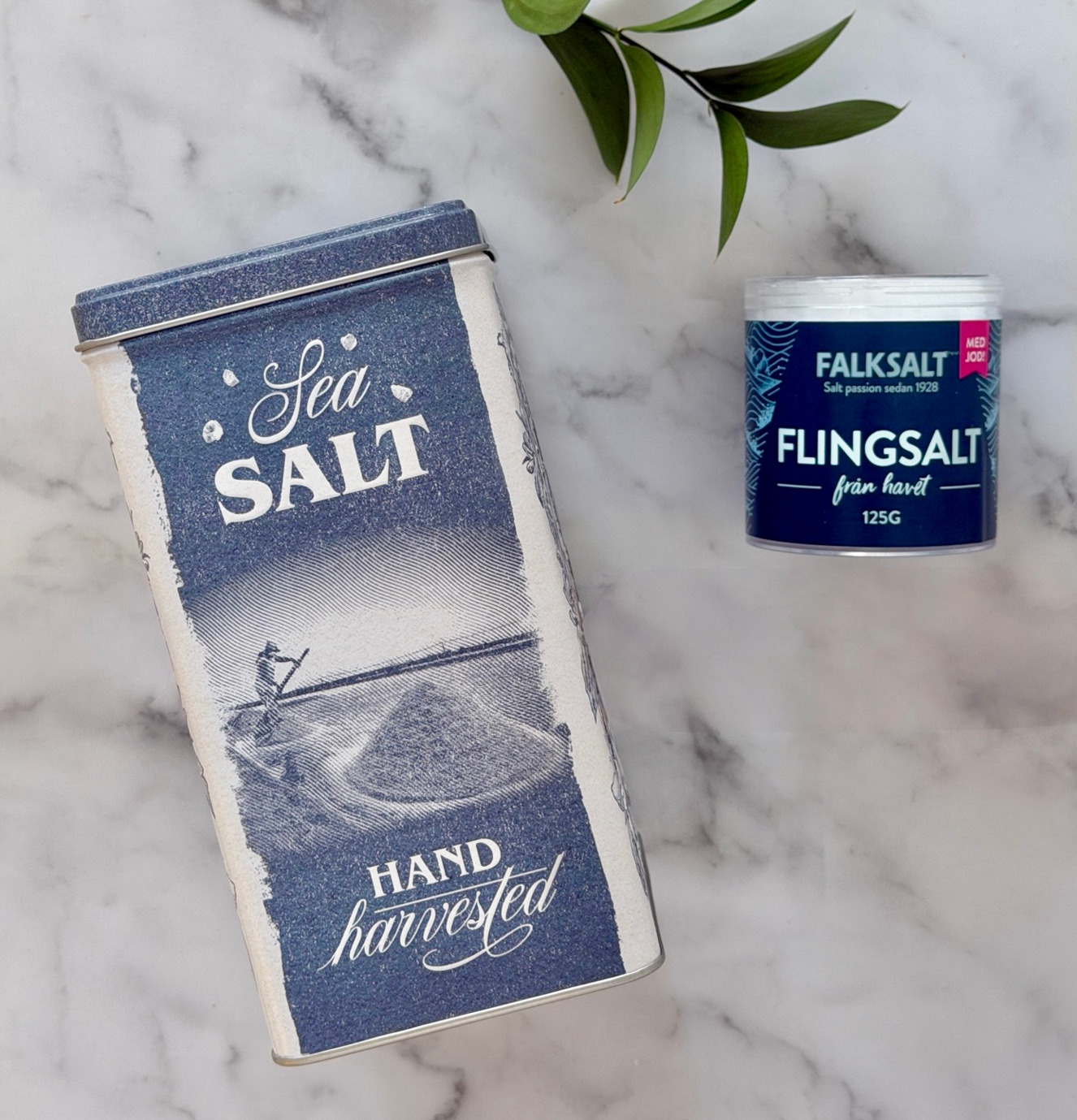 Plåtburk Salt Bromma Kortförlag Plåtburkar Metallburkar