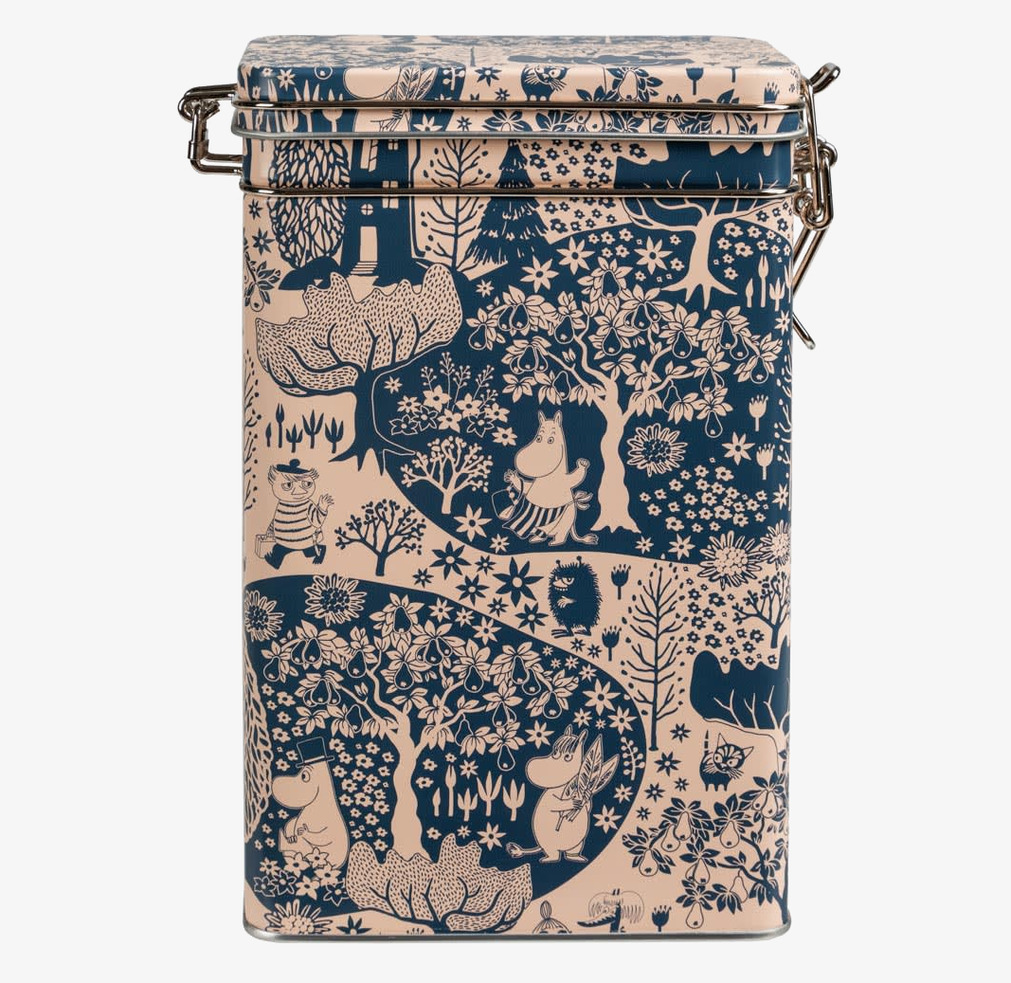 Plåtburk Kaffe Mumin Park Moomin by Martinex Plåtburkar Metallburkar