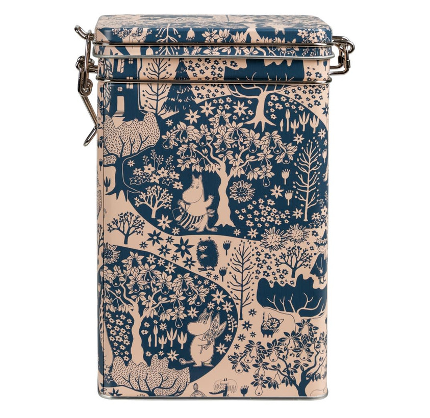 Plåtburk Kaffe Mumin Park Moomin by Martinex Plåtburkar Metallburkar