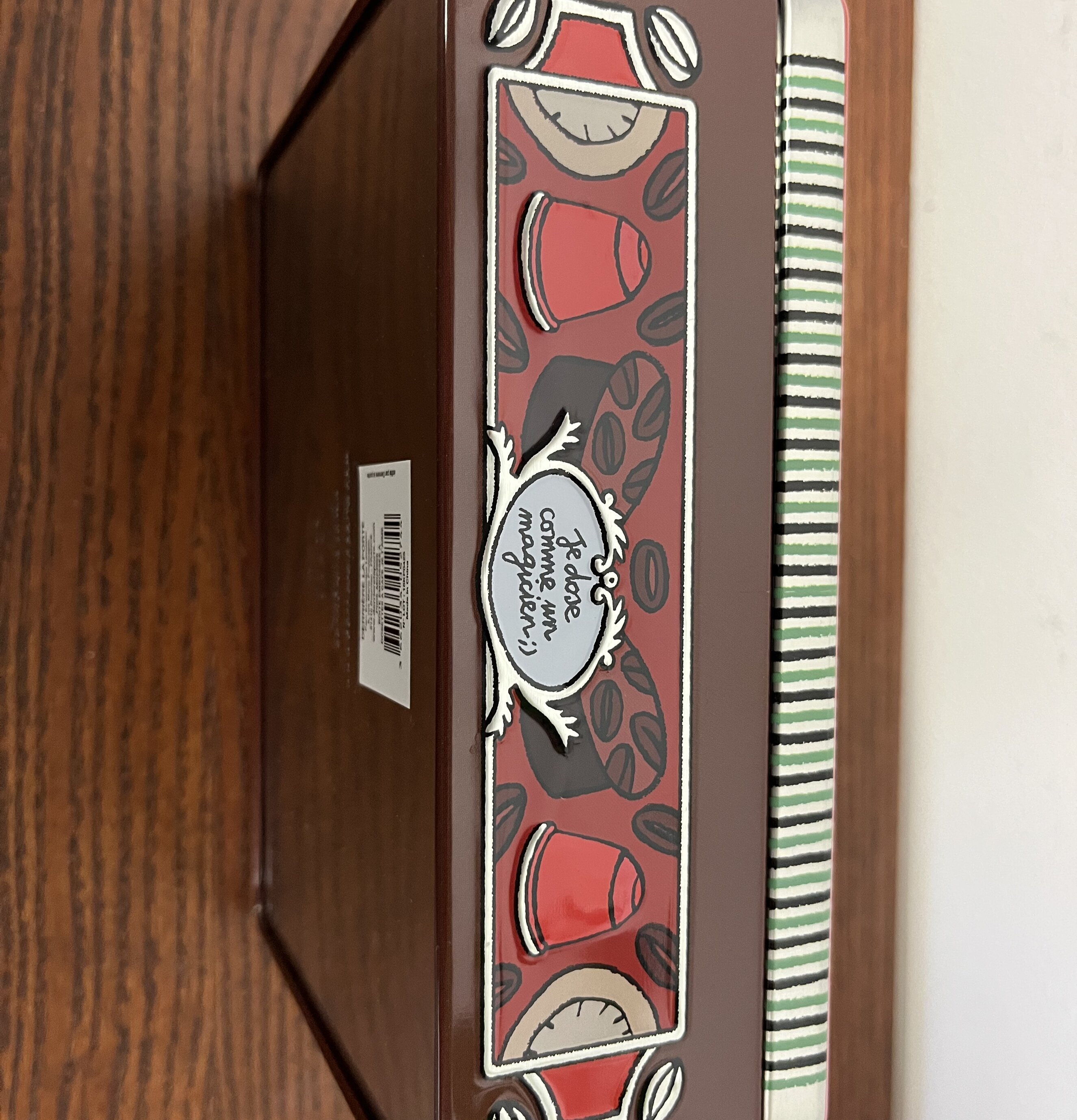 Plåtburk Kaffedosetter (fynd-id 3) Derriére la porte