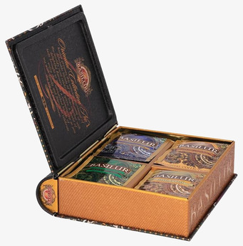 Basilur Oriental Collection Nr1 Tea Plåtburkar Metallburkar