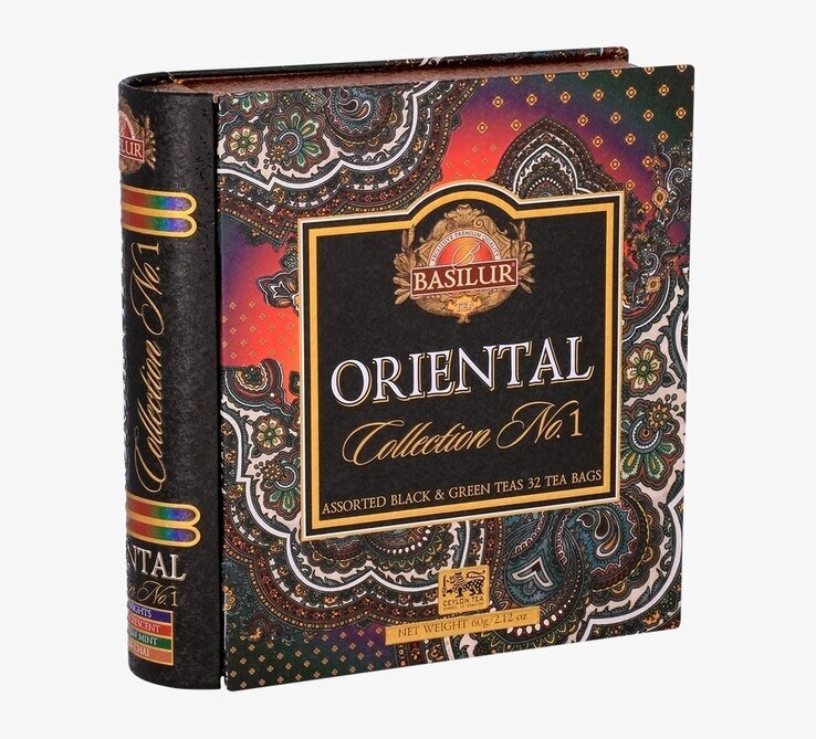 Basilur Oriental Collection Nr1 Tea Plåtburkar Metallburkar