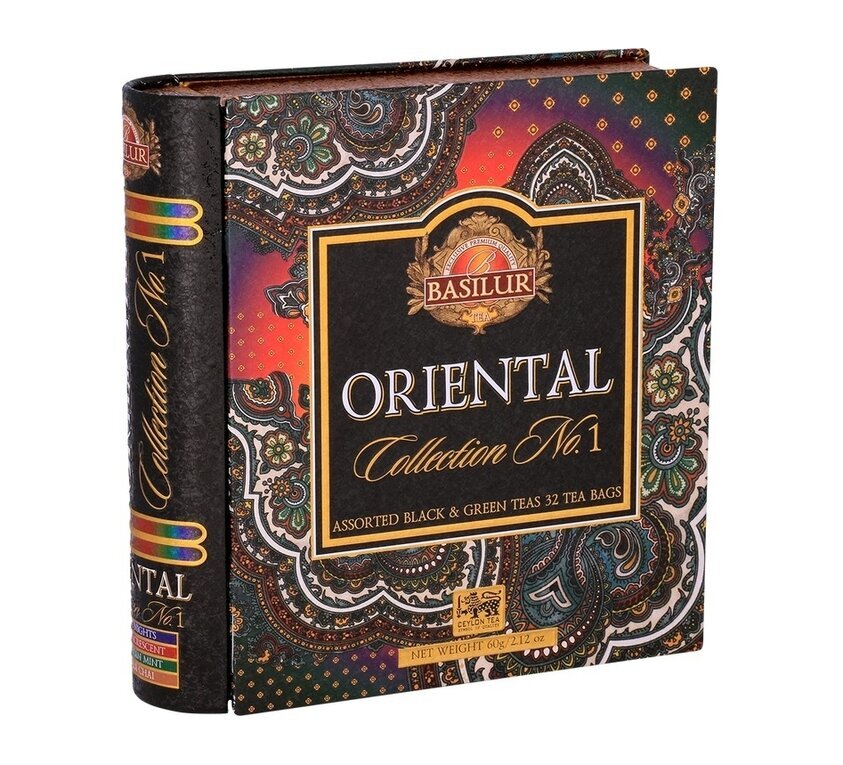 Basilur Oriental Collection Nr1 Tea Plåtburkar Metallburkar
