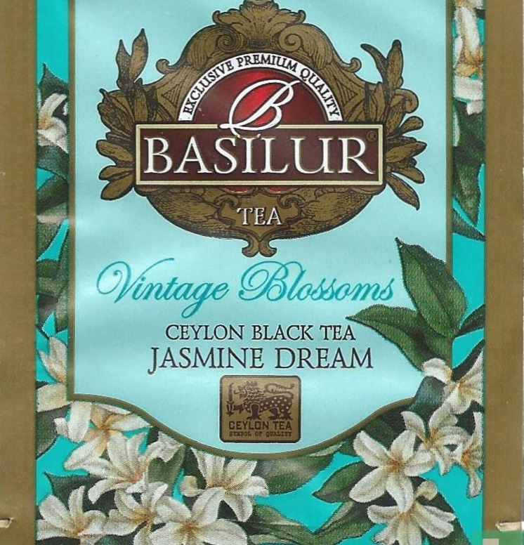 Basilur Vintage Blossoms Tea Plåtburkar Metallburkar