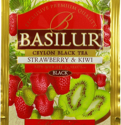 Basilur Magic Fruits Tea Plåtburkar Metallburkar