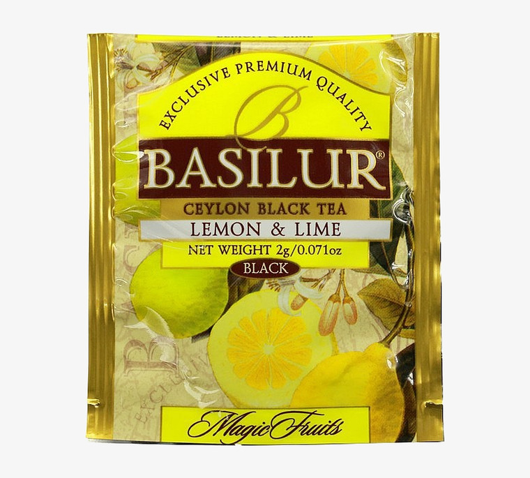 Basilur Magic Fruits Tea Plåtburkar Metallburkar