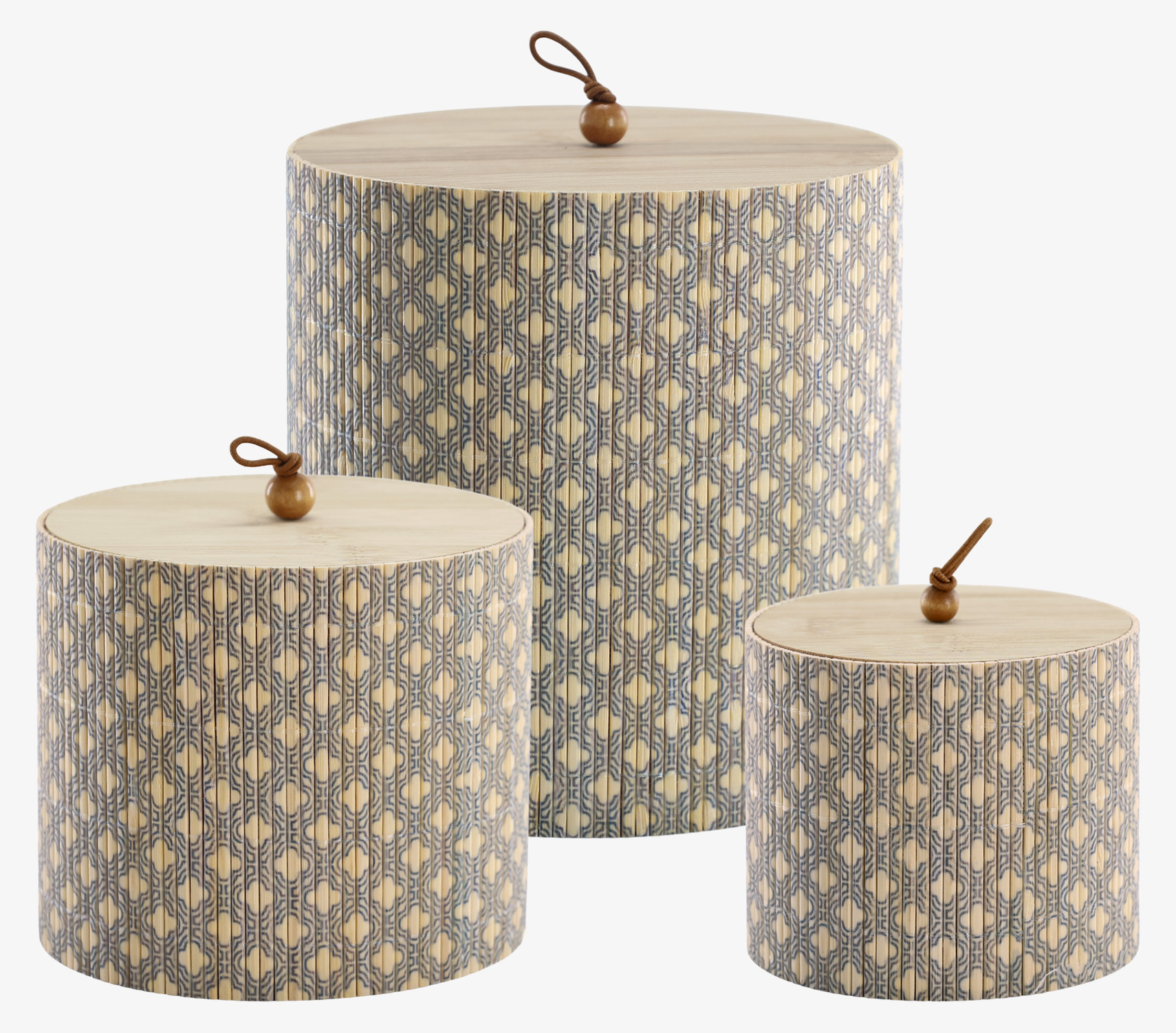 Amilly Förvaringsask Set/3 Opal Chic Antique Förvaringslådor och korgar Boxar Förvaringsboxar Porslinsboxar Trälådor Smyckesboxar i porslin