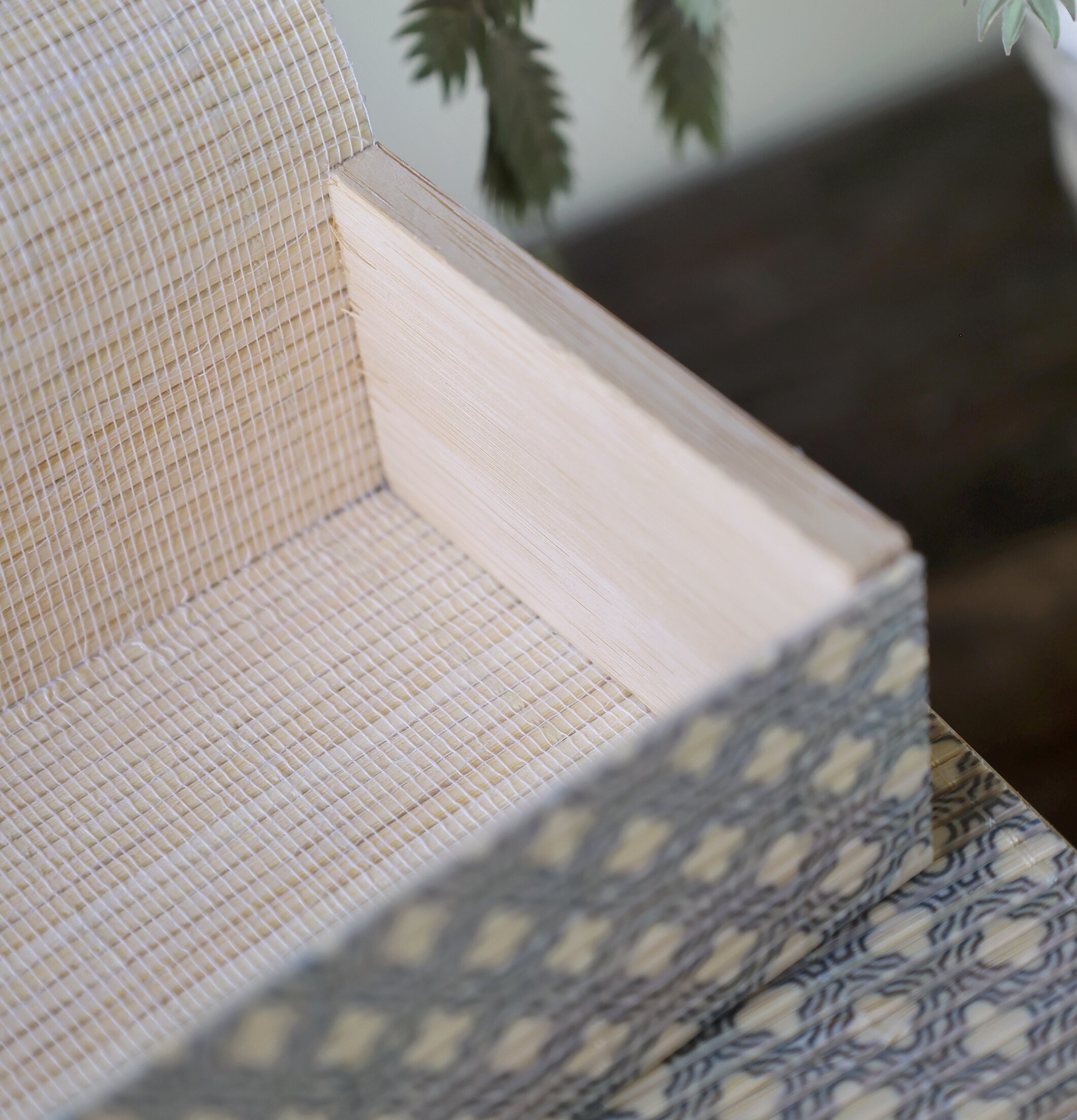 Amilly Förvaringsask Set/3 Opal Chic Antique Förvaringslådor och korgar Boxar Förvaringsboxar Porslinsboxar Trälådor Smyckesboxar i porslin