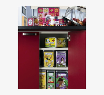 Plåtburk Maizena från Derriére la porte i retrodesign