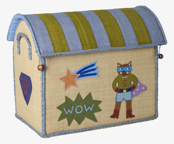 Foto: Husformad förvaringslåda med superhjälte tema