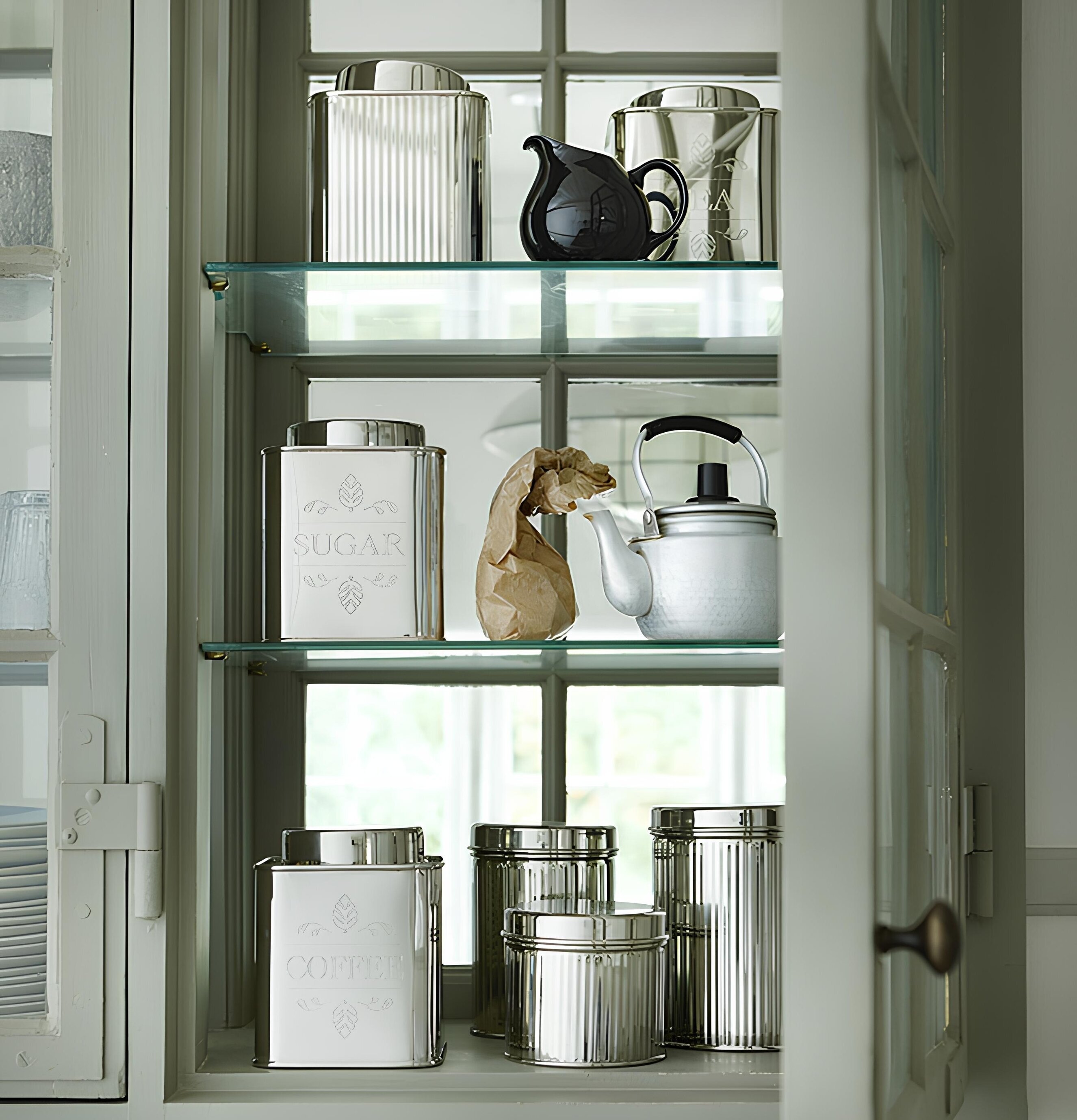 Plåtburk Kaffe Bungalow Plåtburkar Metallburkar