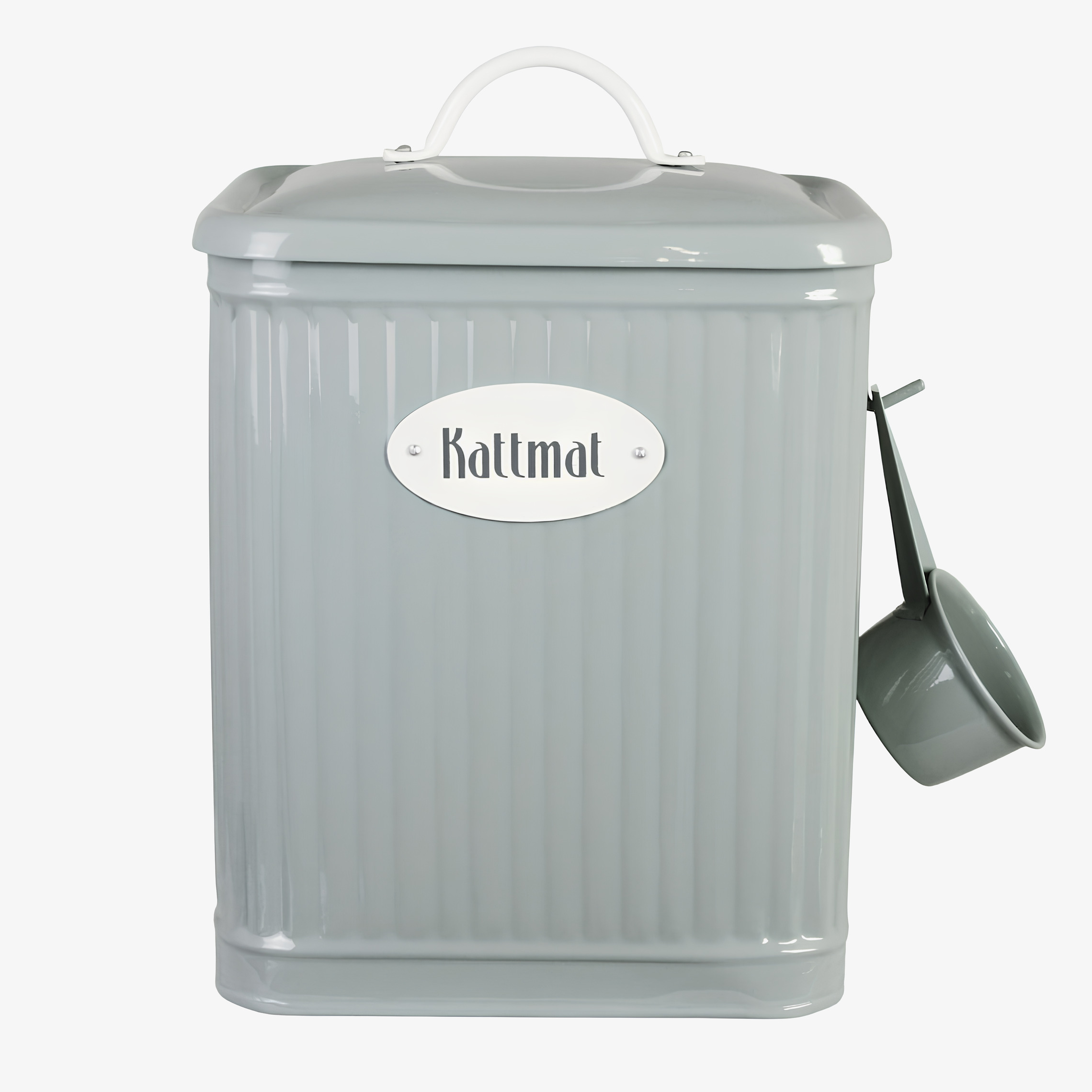 Plåtburk Kattmat Grön Strömshaga Plåtburkar Metallburkar