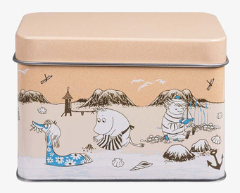 Teburk Strandtur Moomin by Martinex Plåtburkar Metallburkar