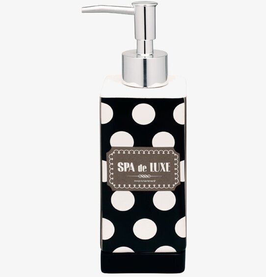 Tvålpump Spa de luxe från Derriére la porte i polka-dot-design