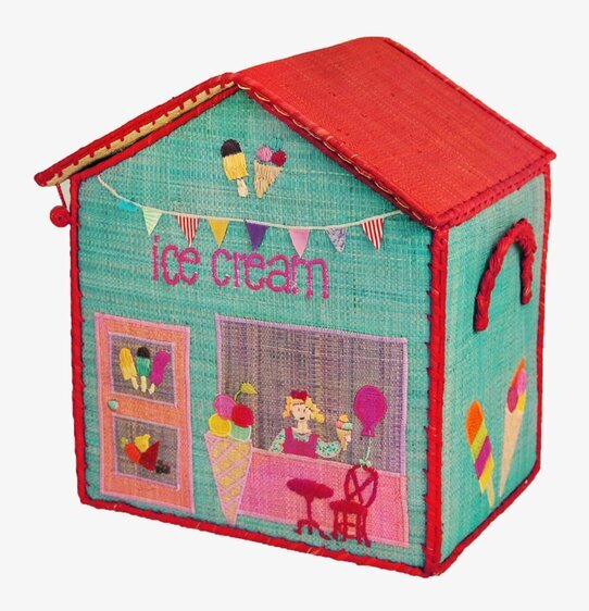 Förvaringskorg IceCream från Rice som ett glasscafé