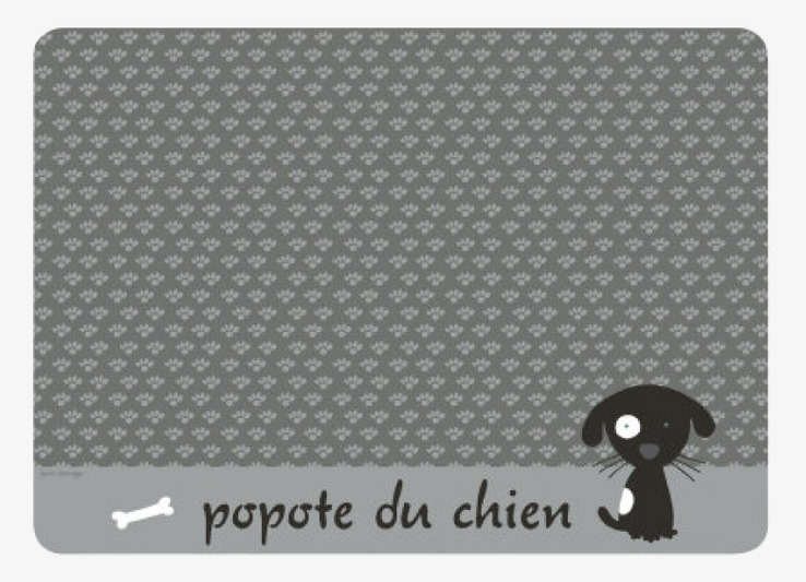 Bild av stilrent underlägg för hund med unik design