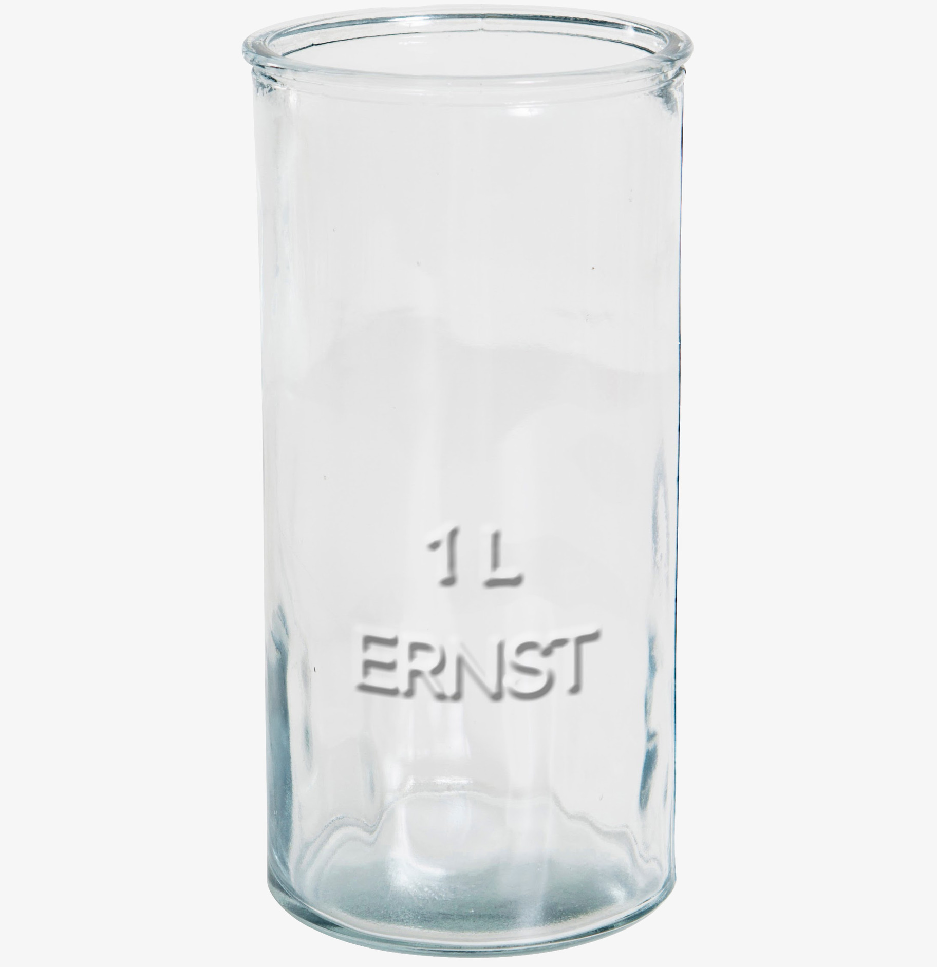 Glasburk 1 Liter från Ernst, stilren och praktisk förvaring
