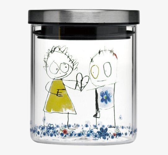 Glasburk Be Friends S från Poul Pava med lekfull design