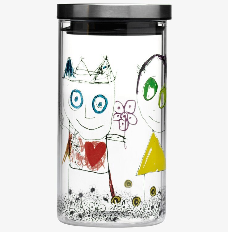 Glasburk Be Friends M från Poul Pava med lekfull design