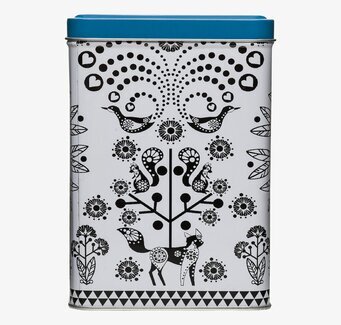 Plåtburk Story 2-Pack från Sagaform med naturmönster