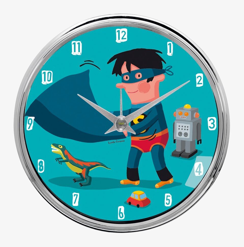 Bild av färgglad och lekfull väckarklocka för barnrum