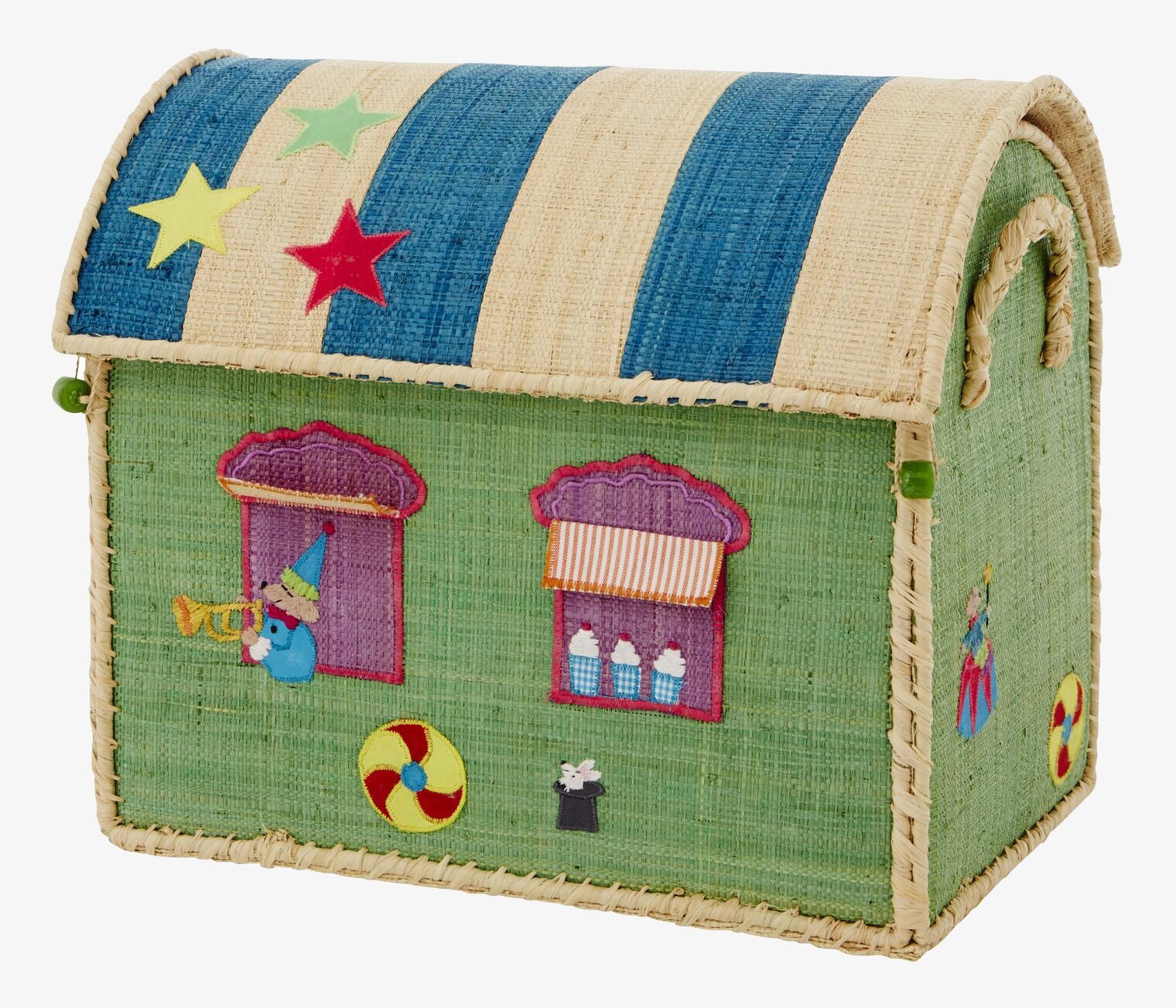 Förvaringskorg Small Circus från Rice, färgglad och praktisk