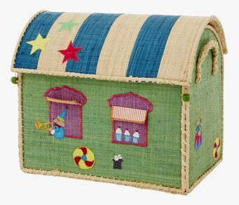 Bild av färgglad och fantasifull förvaringslösning