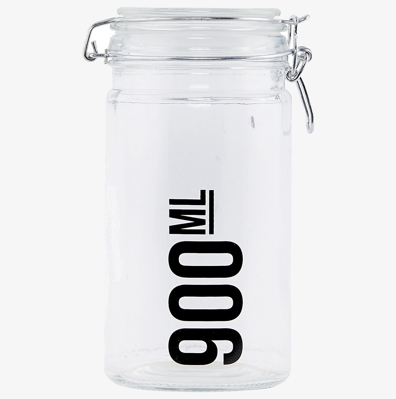 Bild på glasburk: stilren design och praktisk funktion