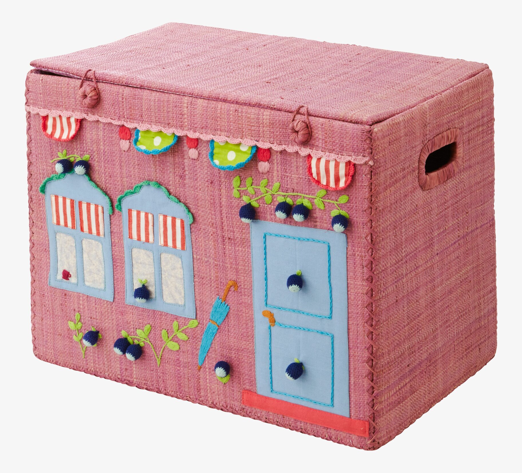 Förvaringskorg Lavender House Design S från Rice, lavendel