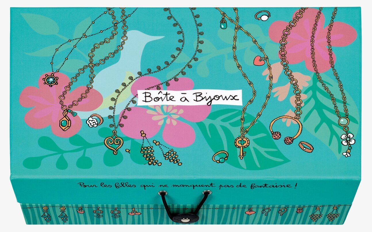 Låda Smycken från Derriére la porte med färgglad design