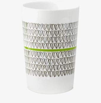 Plåtburk Inkl Termomugg Green Heart från Mette Ditmer