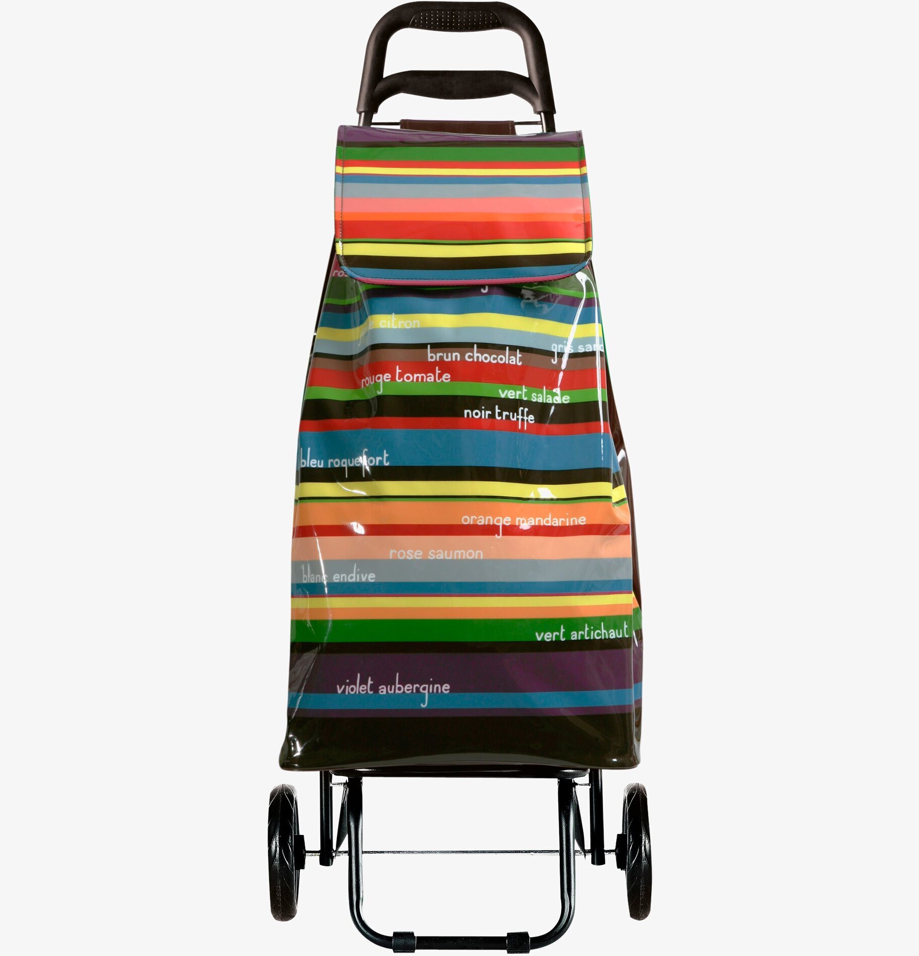 Shoppingvagn Bayadère från Derriére la porte, färgglad