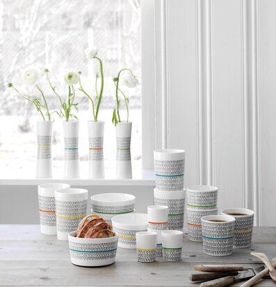 Plåtburk Inkl Termomugg Blue Heart från Mette Ditmer